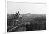 Berlin Wall @Brandenburg Gate Gen. View-null-Framed Photographic Print