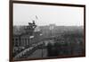 Berlin Wall @Brandenburg Gate Gen. View-null-Framed Photographic Print