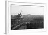 Berlin Wall @Brandenburg Gate Gen. View-null-Framed Photographic Print