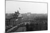 Berlin Wall @Brandenburg Gate Gen. View-null-Mounted Photographic Print