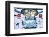 Berlin Wall East-Side-Gallery-null-Framed Art Print