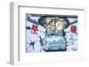 Berlin Wall East-Side-Gallery-null-Framed Art Print