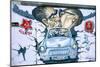 Berlin Wall East-Side-Gallery-null-Mounted Art Print