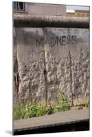 Berlin Wall. Germany-null-Mounted Giclee Print