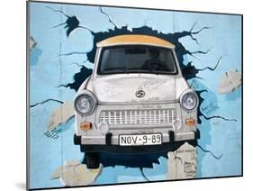 Berlin Wall Mural, East Side Gallery, Berlin, Germany-Martin Moos-Mounted Premium Photographic Print