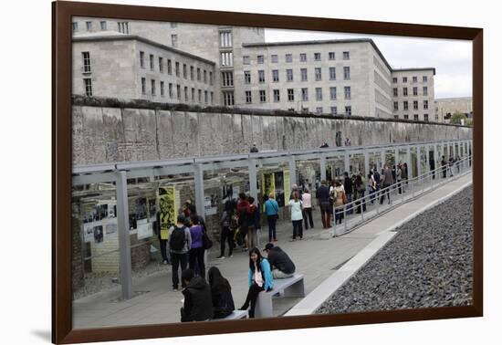 Berlin Wall Today in Berlin, Germany-Dennis Brack-Framed Photographic Print