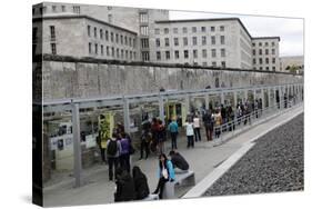 Berlin Wall Today in Berlin, Germany-Dennis Brack-Stretched Canvas