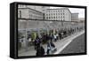 Berlin Wall Today in Berlin, Germany-Dennis Brack-Framed Stretched Canvas