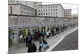 Berlin Wall Today in Berlin, Germany-Dennis Brack-Mounted Premium Photographic Print