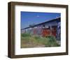 Berlin Wall TV tower Berlin-null-Framed Art Print