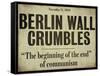 Berlin Wall-null-Framed Stretched Canvas