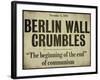 Berlin Wall-null-Framed Giclee Print