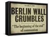 Berlin Wall-null-Framed Stretched Canvas
