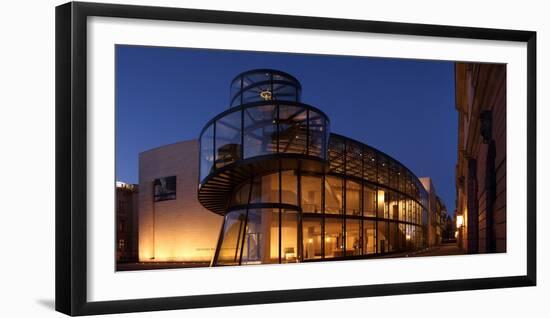 Berlin, Zeughaus, Deutsches Historisches Museum, Pei Building, Panorama, Evening-Catharina Lux-Framed Photographic Print