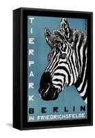 Berlin Zoo-Vintage Lavoie-Framed Stretched Canvas