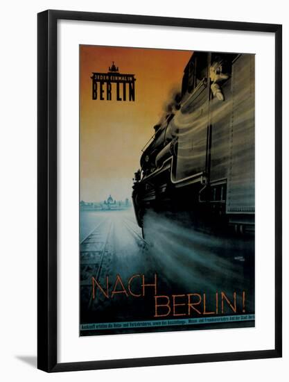 Berlin-Rosen-Framed Giclee Print