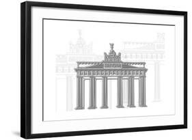 Berlin-Cristian Mielu-Framed Art Print