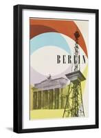 Berlin-null-Framed Giclee Print