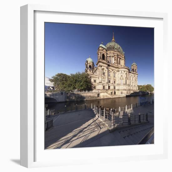 Berliner Dom (Berlin Cathedral), Spree River, Museum Island, UNESCO World Heritage Site, Mitte, Ber-Markus Lange-Framed Photographic Print