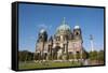 Berliner Dom, Berlin, Germany-Inger Hogstrom-Framed Stretched Canvas