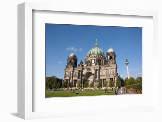 Berliner Dom, Berlin, Germany-Inger Hogstrom-Framed Photographic Print