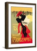 Berliner Morganpost-Howard Pyle-Framed Art Print