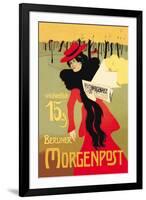 Berliner Morganpost-Howard Pyle-Framed Art Print