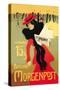 Berliner Morganpost-Howard Pyle-Stretched Canvas