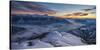 Berlinghera Peak, Sunset on Como Lake in Winter, Lombardy, Italy-ClickAlps-Stretched Canvas