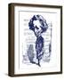 Berlioz caricature by Carjat-Etienne Carjat-Framed Giclee Print