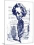 Berlioz caricature by Carjat-Etienne Carjat-Mounted Giclee Print