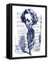 Berlioz caricature by Carjat-Etienne Carjat-Framed Stretched Canvas