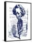 Berlioz caricature by Carjat-Etienne Carjat-Framed Stretched Canvas