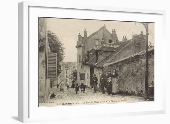 Berlioz, Montmartre Home-null-Framed Photographic Print