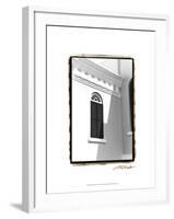 Bermuda Architecture III-Laura Denardo-Framed Art Print