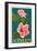 Bermuda - Pink Hibiscus-Lantern Press-Framed Art Print