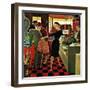 "Bermuda Shorts," March 12, 1960-George Hughes-Framed Giclee Print