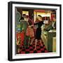 "Bermuda Shorts," March 12, 1960-George Hughes-Framed Giclee Print