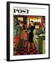 "Bermuda Shorts," Saturday Evening Post Cover, March 12, 1960-George Hughes-Framed Giclee Print