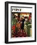 "Bermuda Shorts," Saturday Evening Post Cover, March 12, 1960-George Hughes-Framed Giclee Print