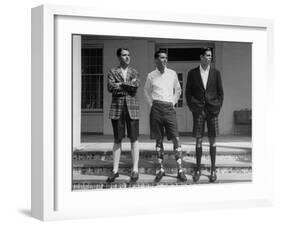 Bermuda Shorts-Alfred Eisenstaedt-Framed Photographic Print