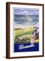 Bermuda Travel Poster-null-Framed Giclee Print