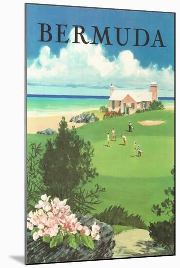 Bermuda Travel Poster-null-Mounted Art Print