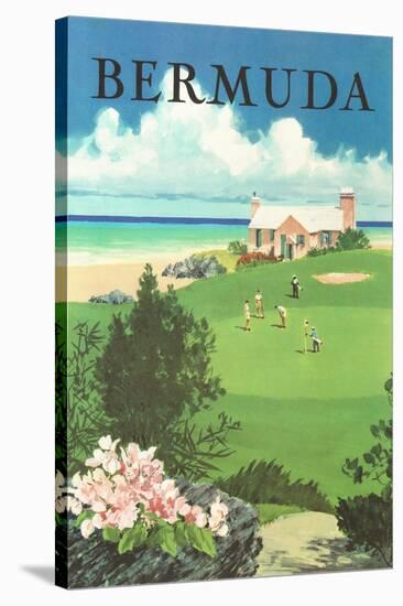 Bermuda Travel Poster-null-Stretched Canvas