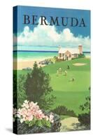 Bermuda Travel Poster-null-Stretched Canvas