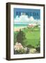 Bermuda Travel Poster-null-Framed Art Print