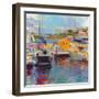 Bermuda Yachts-Peter Graham-Framed Giclee Print