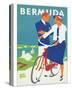 Bermuda-Adolph Treidler-Stretched Canvas