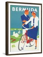 Bermuda-Adolph Treidler-Framed Art Print