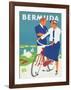 Bermuda-Adolph Treidler-Framed Art Print